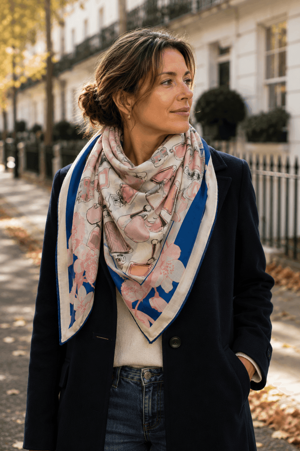 Fleur de Parfum 135 – Wool Shawl
