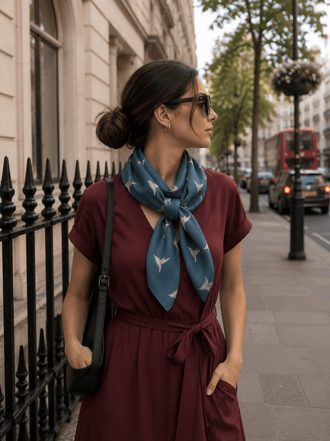 Bird Song Silk Scarf