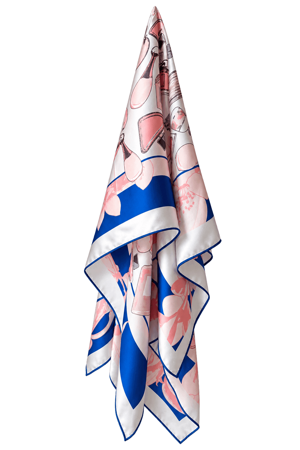 Fleur de Parfum 90 – Satin Silk Scarf — thumbnail 1