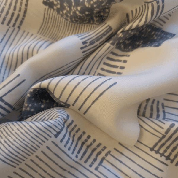 Artisan Grid Silk Scarf