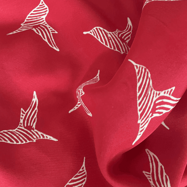 Bird Song Silk Scarf