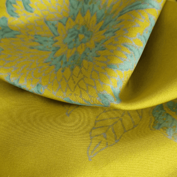 Eclipse Flower Silk Scarf