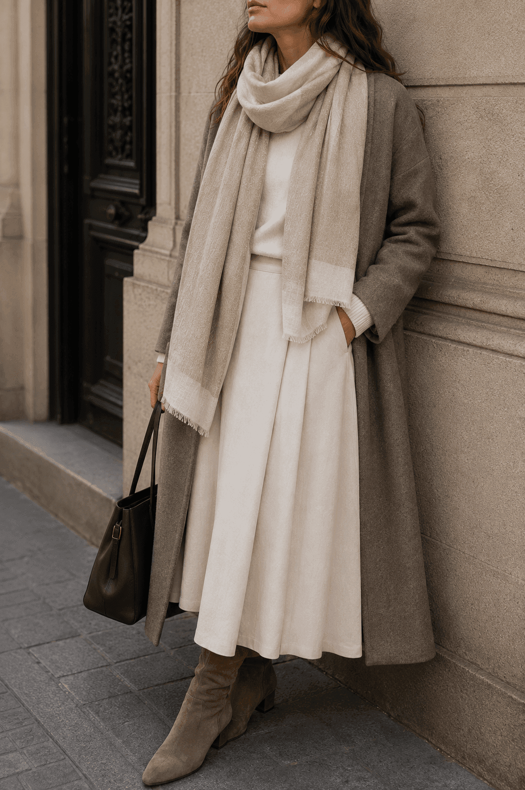 Cashmere Linen Stole