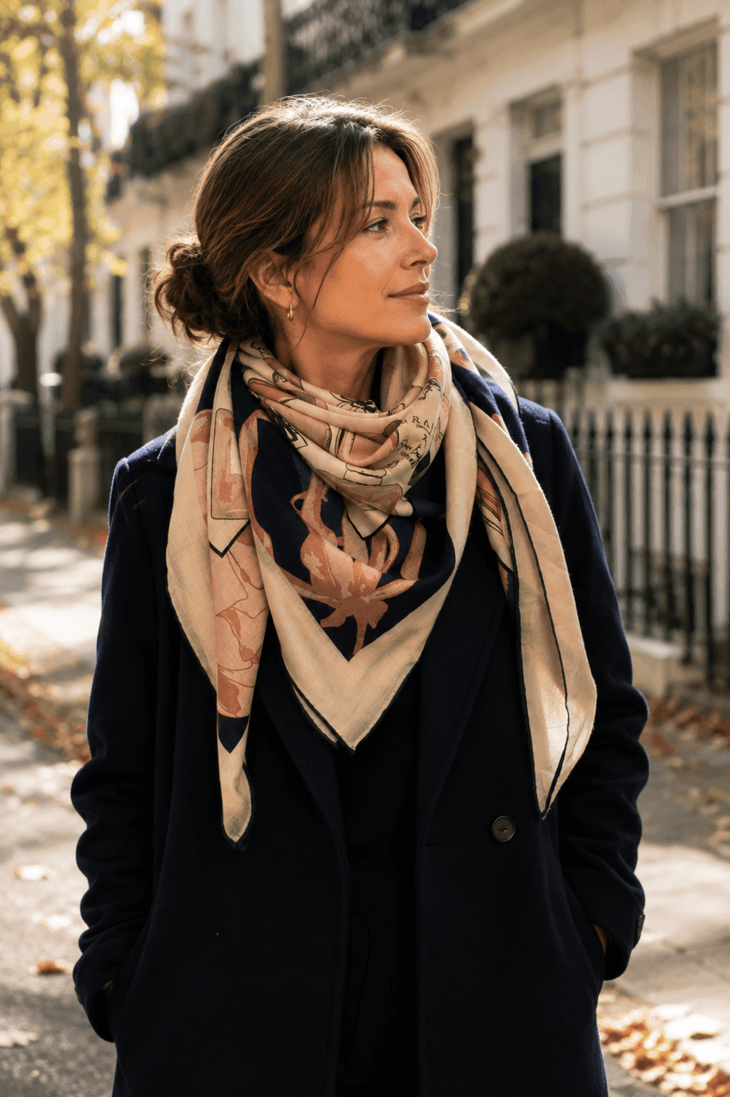 Fleur de Parfum 135 – Wool Shawl