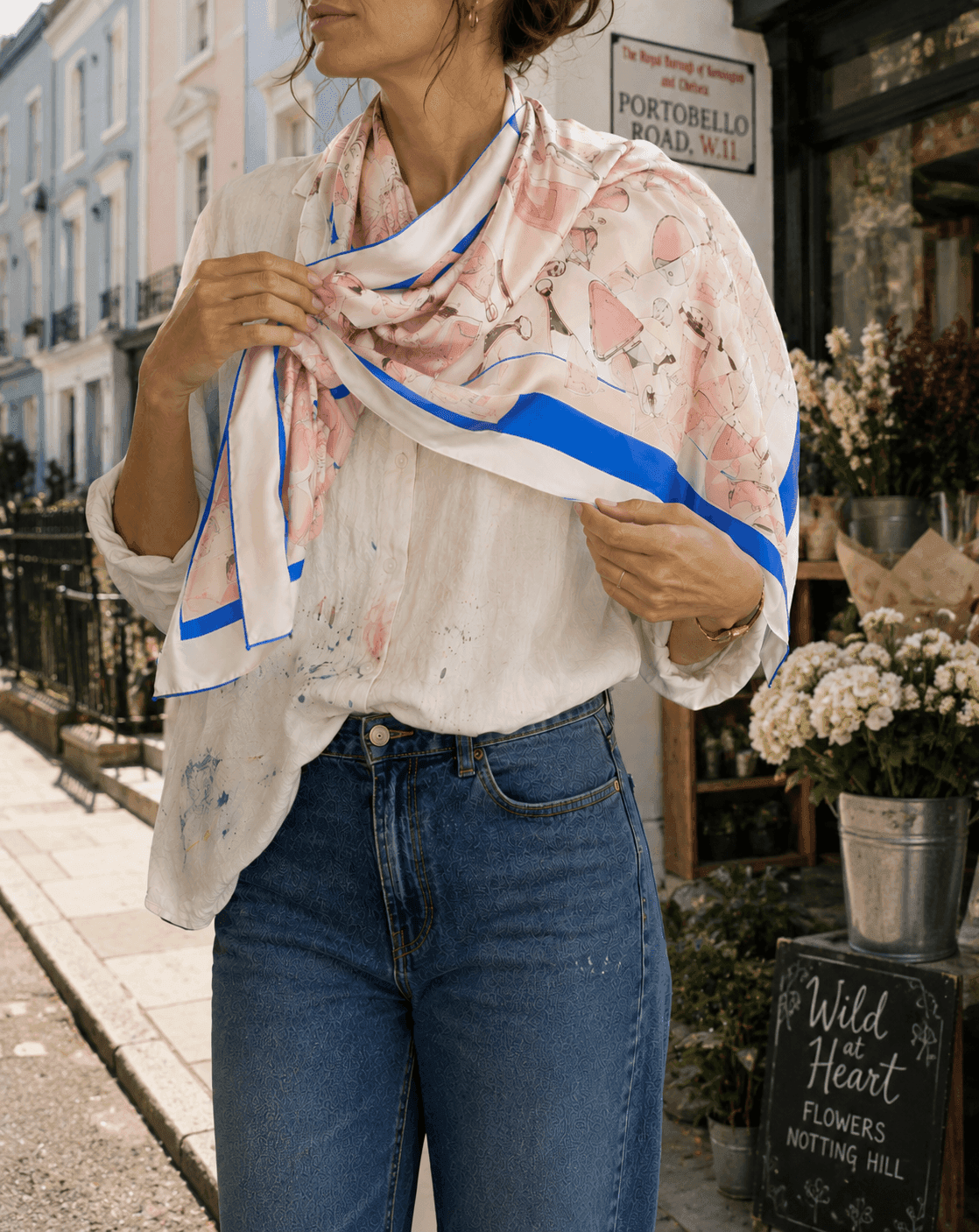 Fleur de Parfum scarf